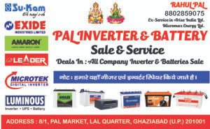 Pal Invertor Visiting Card Design