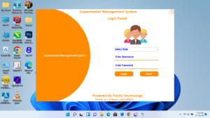 SuperMarket Management System Source Code Only