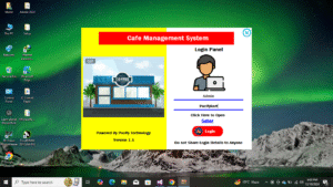 Cafe Management System 1.1 Full Projects (vb.net)