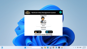 Hardware Shop Management System Source Code (C#)