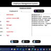 Employee Management System Full Project in Vb.net