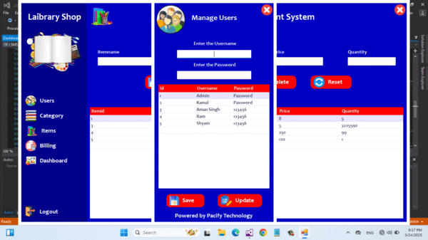 Laibrary Management System Full Project in Vb.net
