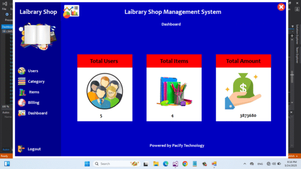 Laibrary Management System Full Project in Vb.net