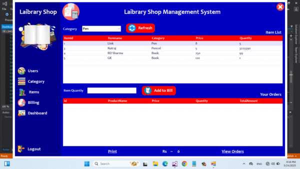 Laibrary Management System Full Project in Vb.net