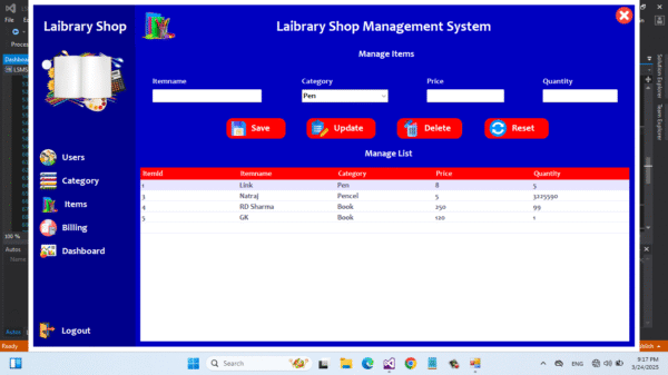 Laibrary Management System Full Project in Vb.net