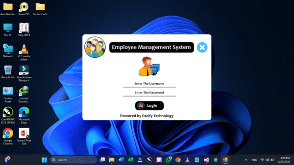 Employee Management System Full Project in Vb.net