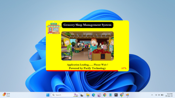 Grocery Shop Management System in C#