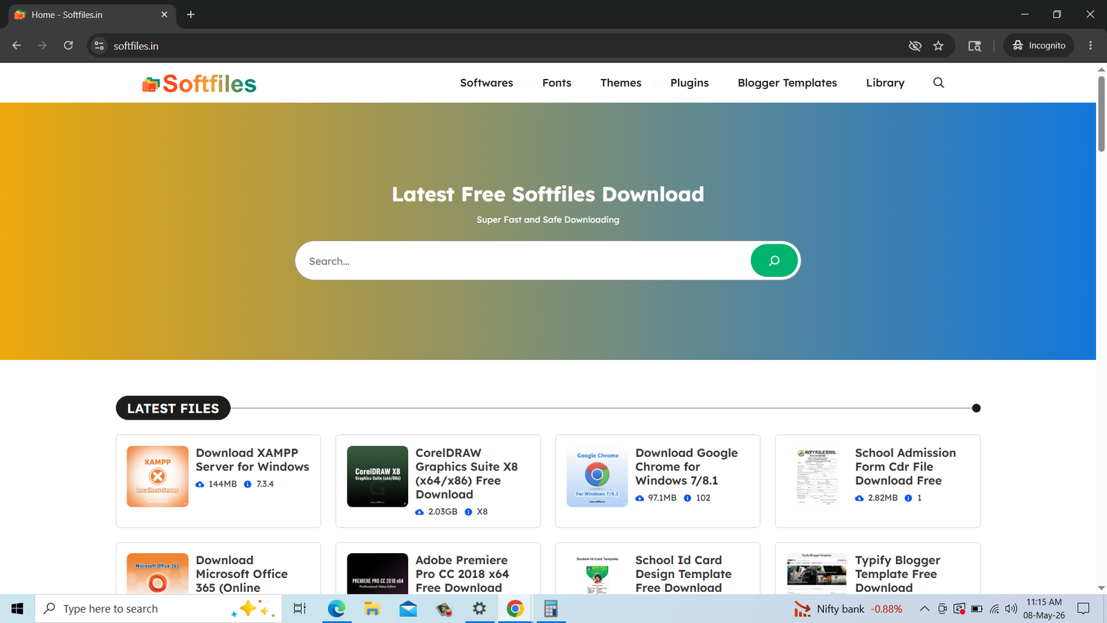GP Software – Software Download Templates For GeneratePress